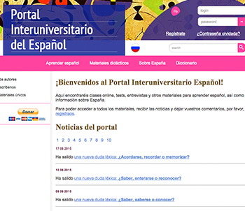 Portal interuniversitario del español | Edelsa